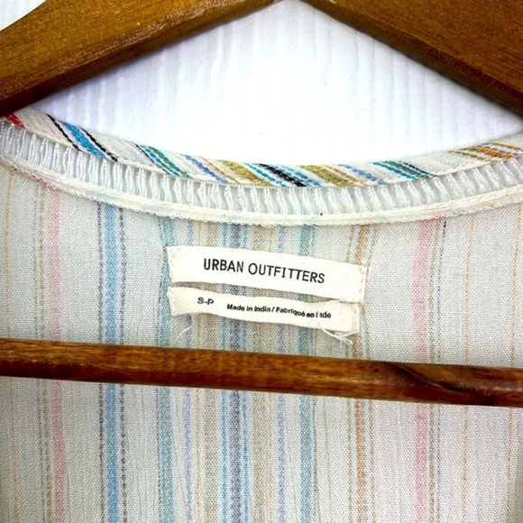 Urban Outfitters - Moonstruck Surplus Short Deep V Neck Romper Size Small - Picture 5 of 12